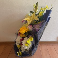 【美品】1万円以上オーダー品 お盆 造花①の画像