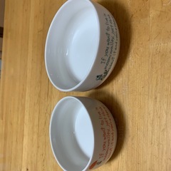 ムーミンの小丼2枚セットの画像