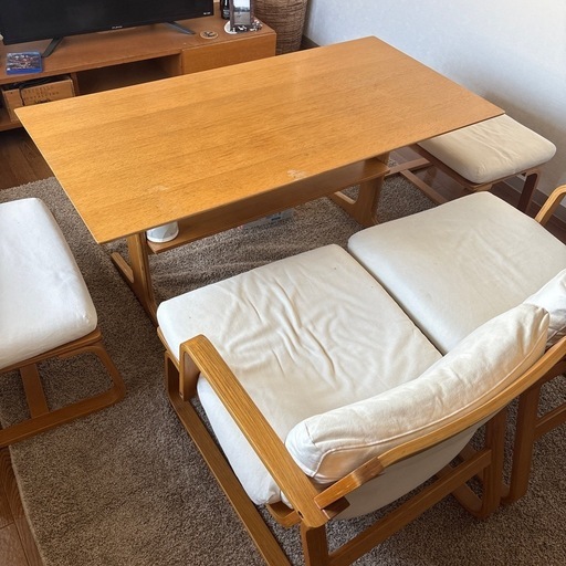 Mayさん専用【引取限定】無印良品ダイニングテーブル 木製テーブル 140×80cm | 無印良品