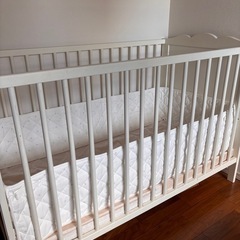 IKEA ベビーベッド　120×60の画像