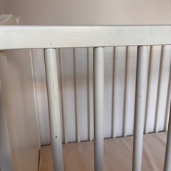 IKEA ベビーベッド　120×60の画像