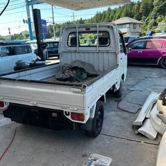 スバル　サンバートラック　4WD エアコン　5MT EL付き！タイベル済み　車検2年付き！の画像
