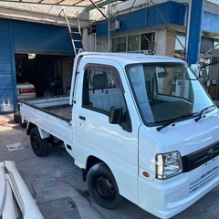 スバル　サンバートラック　4WD エアコン　5MT EL付き！タイベル済み　車検2年付き！の画像