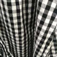 チェック柄　スカートの画像