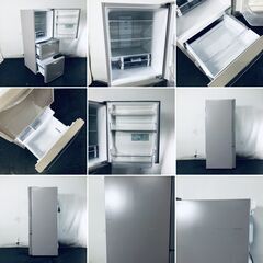 ID:rg220871 【自社配送エリア内限定】日立 HITACHI 冷蔵庫 ファミリー 中古 2019年製 3ドア 265L ゴールド ファン式 右開き R-S27JV(XN)  【リユース品：状態B】【送料無料】【設置費用無料】の画像