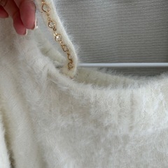 【美品】LIP SERVICEのニットワンピの画像