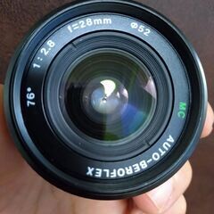 超希少な名玉　富岡光学　MC AUTO-BEROFLEX 28mm f2.8 ★優良品の画像