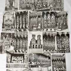フランス アンティーク オーシュ大聖堂 絵葉書 1冊 20枚入りの画像