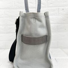 マークジェイコブス MARC JACOBS キャンバス 2WAY トートバッグ H063M01RE21 482 ショルダーバッグ ライトブルー系☆札幌市 白石店  の画像