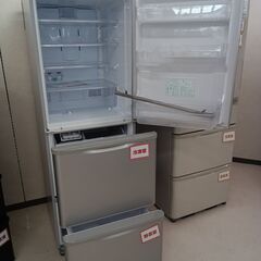 リユースのサカイ栃木店★ジモティ割あり★ SHARP 冷蔵庫 SJ-W351D 350L 18年製 動作確認／クリーニング済み TC10009の画像