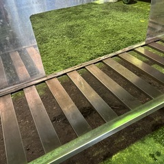 厨房機器　ステンレス　作業台の画像