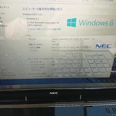 25＊70263■NECノートパソコン　PC-LS150RSB-Jの画像