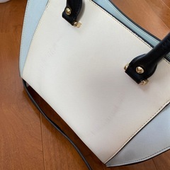 ＆chouette トートバッグ　バイカラーの画像