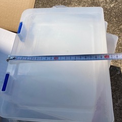プラスチック書類ケース2種類1個50円の画像