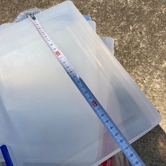 プラスチック書類ケース2種類1個50円の画像