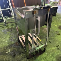 厨房機器　一層シンク　の画像