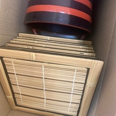 飲食店　ざる　釜揚げ器　チョコの画像