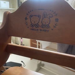 子供椅子　机無しの画像