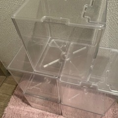 🐠中古🐞真四角🪲小さめ水槽🐡５点セット🐟の画像