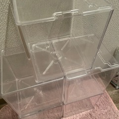 🐠中古🐞真四角🪲小さめ水槽🐡５点セット🐟の画像