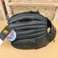 新品■ZETT/ゼット キャッチボール用グローブ BDG3511V 右投用 野球 レジャー専用 ブラック 黒 札幌 西区 西野の画像