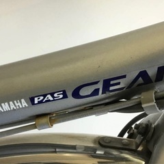 △ q 岐阜発/ヤマハ/PAS GEAR/電動アシスト自転車/運搬/26インチ/3段変速/バッテリー8.7Ah/充電器なし/走行確認/現状品/管20s/R7.3/20△の画像