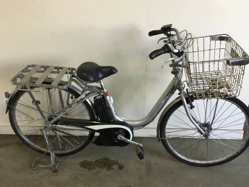 △ q 岐阜発/ヤマハ/PAS GEAR/電動アシスト自転車/運搬/26インチ/3段変速/バッテリー8.7Ah/充電器なし/走行確認/現状品/管20s/R7.3/20△