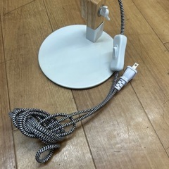 デスクライト　ホワイト　ウッドの画像