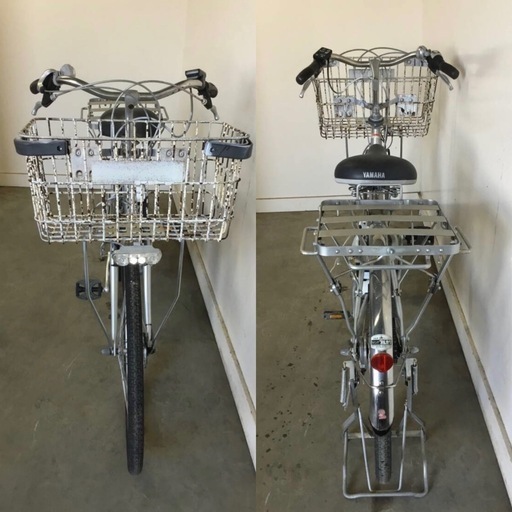 △ q 岐阜発/ヤマハ/PAS GEAR/電動アシスト自転車/運搬/26インチ/3段変速/バッテリー8.7Ah/充電器なし/走行確認/現状品/管20s/R7.3/20△