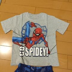 スパイダーマン　パジャマ　男の子用の画像
