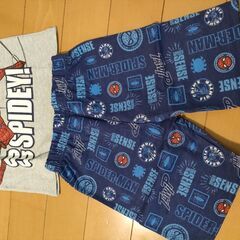 スパイダーマン　パジャマ　男の子用の画像