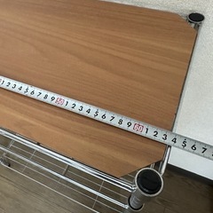 美品　スチールラック　小型　の画像