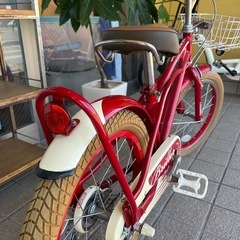18インチ　ビーチクルーザー　子供　
自転車の画像