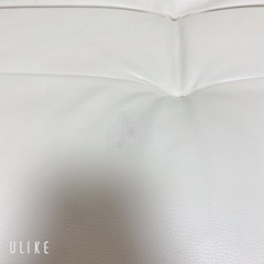 決まりました！合皮　ソファ　2人がけの画像