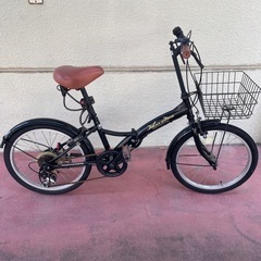 折りたたみ自転車　20インチの画像