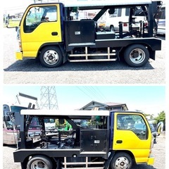 H.16 アトラス　小型レッカー車　実走行　２２万km 車検１年付き　メッキパーツ多数　リモコン付き　美車　現車確認大歓迎　の画像