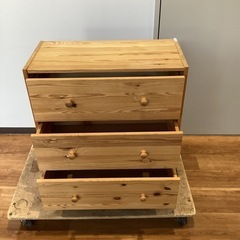 チェスト【町田市再生家具】　251291の画像