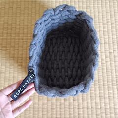 柔らかい　ロープバスケットの画像