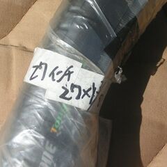 ２，０００円　未開封２７インチ自転車タイヤ＆チューブ一台分の画像