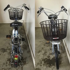 △ q 岐阜発/ヤマハ/PAS/電動アシスト自転車/20インチ/3段変速/バッテリー8.7Ah/充電器なし/ 走行確認/ 現状品/ 管17s/ R7.5/16 △の画像