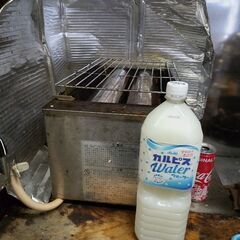 都市ガス用焼き台の画像