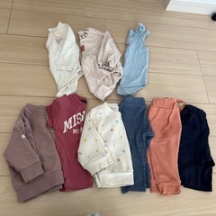 80サイズ　女の子　男の子　夏冬　いろいろの画像