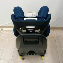 0730-155 Aprica チャイルドシート ネイビー ISOFIXの画像