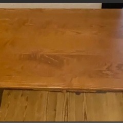高級天然木　センターテーブル　ローテーブル　アメリカン家具　コーヒーテーブルの画像