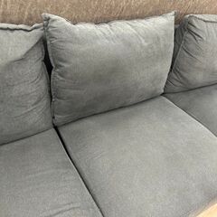 ジモティー割引🏷️【ジャングルジャングル 岸和田和泉インター店】L字ソファ グレー 和泉市 堺市 岸和田市 泉大津市 高石市 泉北郡熊取町の画像