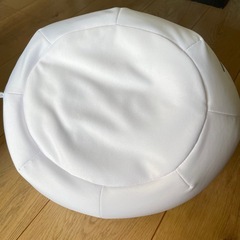 ハローキティ　フェイス　ビーズクッションの画像