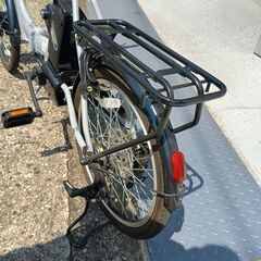 【美品】PELTECH ペルテック 折りたたみ 電動アシスト自転車 20インチ バッテリー 8.0AH TDN-212Lの画像
