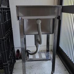 業務用シンク　流し台の画像