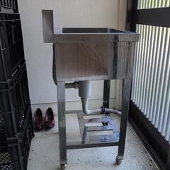 業務用シンク　流し台の画像