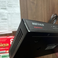 LSW5-GT-8NS ギガスイッチングハブ 8ポート BUFFALOの画像